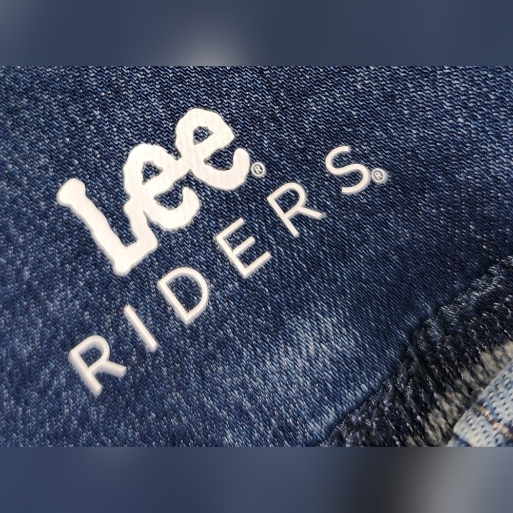 LEE RIDER INDIGO JEANS - Picture 5 of 6